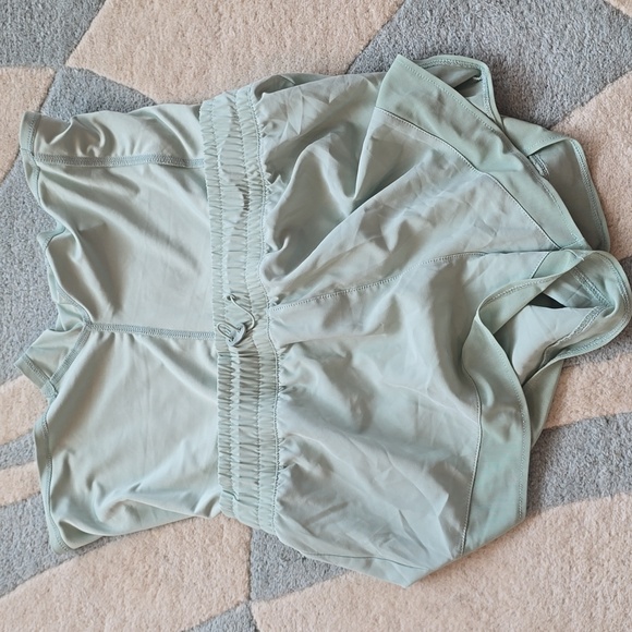 Mint Green Athletic Shorts Lined - Picture 1 of 3
